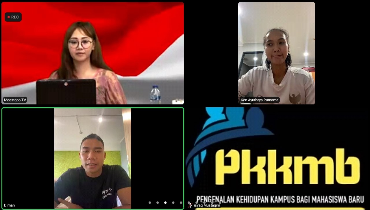 Para Atlet Alumni UPDM (B) Sampaikan Motivasi Kepada Mahasiswa Baru di PKKMB